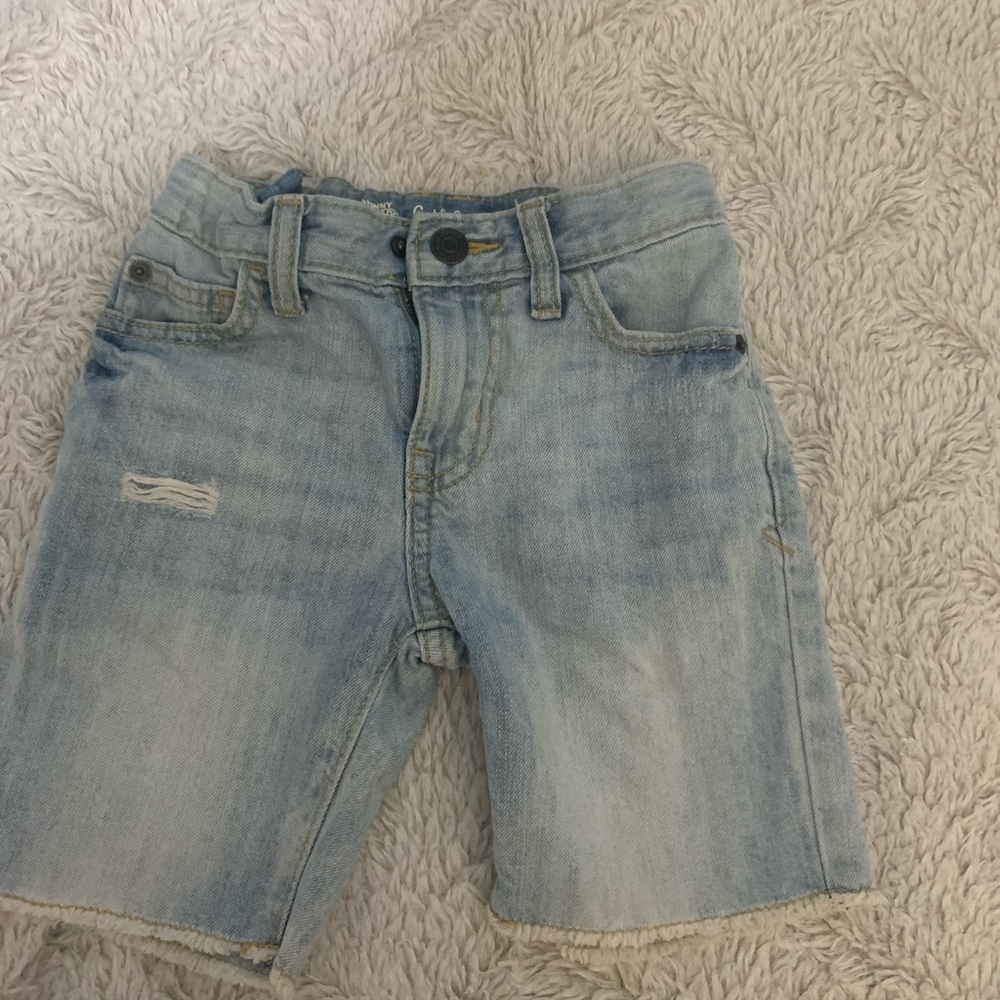 Boys Cat & Jack Adjustable Waist Denim Shorts